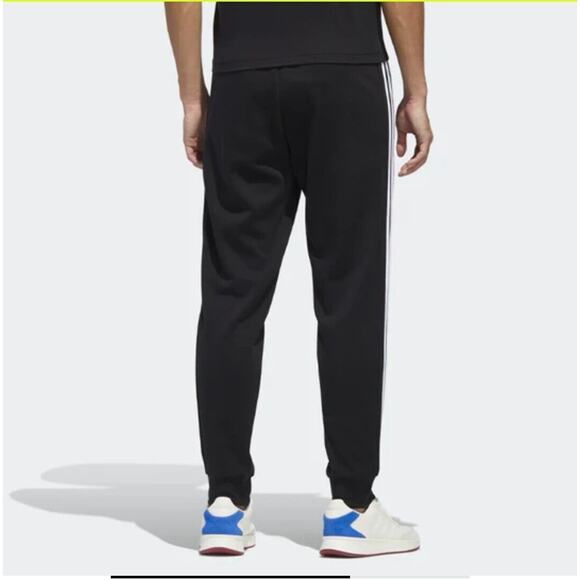 adidas Warm Windproof Loose Casual Sports Trousers Men's Black GD5473 Pants - Picture 15 of 15